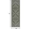 SAFAVIEH Area Rug 9×12 – Adirondack Collection – Large – Navy & Ivory, Oriental Medallion Design, Non-Shedding & Easy to Clean, Ideal for Living Room, Bedroom, Dining Space (ADR108N)(Dark Green/Ivory)