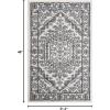 SAFAVIEH Area Rug 9×12 – Adirondack Collection – Large – Navy & Ivory, Oriental Medallion Design, Non-Shedding & Easy to Clean, Ideal for Living Room, Bedroom, Dining Space (ADR108N)(Ivory/Navy)
