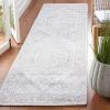 SAFAVIEH Area Rug 9×12 – Adirondack Collection – Large – Navy & Ivory, Oriental Medallion Design, Non-Shedding & Easy to Clean, Ideal for Living Room, Bedroom, Dining Space (ADR108N)(Ivory/Silver)
