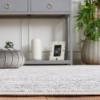 SAFAVIEH Area Rug 9×12 – Adirondack Collection – Large – Navy & Ivory, Oriental Medallion Design, Non-Shedding & Easy to Clean, Ideal for Living Room, Bedroom, Dining Space (ADR108N)(Ivory/Silver)