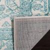 SAFAVIEH Area Rug 9×12 – Adirondack Collection – Large – Navy & Ivory, Oriental Medallion Design, Non-Shedding & Easy to Clean, Ideal for Living Room, Bedroom, Dining Space (ADR108N)(Ivory/Teal)
