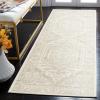SAFAVIEH Area Rug 9×12 – Adirondack Collection – Large – Navy & Ivory, Oriental Medallion Design, Non-Shedding & Easy to Clean, Ideal for Living Room, Bedroom, Dining Space (ADR108N)(Sage/Ivory)