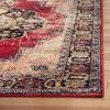 SAFAVIEH Vintage Hamadan Collection Area Rug – 8′ x 10′, Red & Multi, Oriental Traditional Persian Design, Non-Shedding & Easy Care, Ideal for High Traffic Areas in Living Room, Bedroom (VTH219A)(Red/Multi)