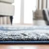 SAFAVIEH Vintage Hamadan Collection Area Rug – 8′ x 10′, Red & Multi, Oriental Traditional Persian Design, Non-Shedding & Easy Care, Ideal for High Traffic Areas in Living Room, Bedroom (VTH219A)(Blue/Grey)