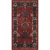 SAFAVIEH Area Rug 8×10 – Vintage Hamadan Collection – Large – Orange & Blue, Traditional Persian Design, Non-Shedding & Easy to Clean, Ideal for Living Room, Bedroom, Dining Space (VTH214C)(Orange/Blue)