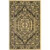 SAFAVIEH Area Rug 9×12 – Adirondack Collection – Large – Navy & Ivory, Oriental Medallion Design, Non-Shedding & Easy to Clean, Ideal for Living Room, Bedroom, Dining Space (ADR108N)(Gold/Black)
