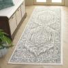 SAFAVIEH Area Rug 9×12 – Adirondack Collection – Large – Navy & Ivory, Oriental Medallion Design, Non-Shedding & Easy to Clean, Ideal for Living Room, Bedroom, Dining Space (ADR108N)(Ivory/Dark Green)