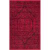 SAFAVIEH Area Rug 9×12 – Adirondack Collection – Large – Navy & Ivory, Oriental Medallion Design, Non-Shedding & Easy to Clean, Ideal for Living Room, Bedroom, Dining Space (ADR108N)(Red / Black)