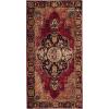 SAFAVIEH Vintage Hamadan Collection Area Rug – 8′ x 10′, Red & Multi, Oriental Traditional Persian Design, Non-Shedding & Easy Care, Ideal for High Traffic Areas in Living Room, Bedroom (VTH219A)(Red/Multi)