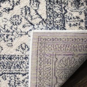 SAFAVIEH Area Rug 9×12 – Adirondack Collection – Large – Navy & Ivory, Oriental Medallion Design, Non-Shedding & Easy to Clean, Ideal for Living Room, Bedroom, Dining Space (ADR108N)(Ivory/Navy)