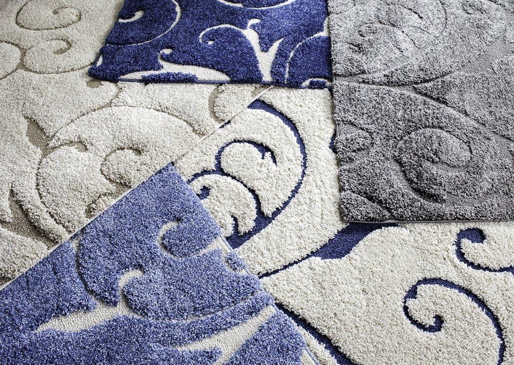 image:imageSAFAVIEH Area Rug 8x10 Florida Shag Collection Large Cream amp Blue Scroll Design NonShedding amp Easy to Clean HighLow Plush Pile Ideal for Living Room Bedroom Dining Space SG4551165CreamBeige