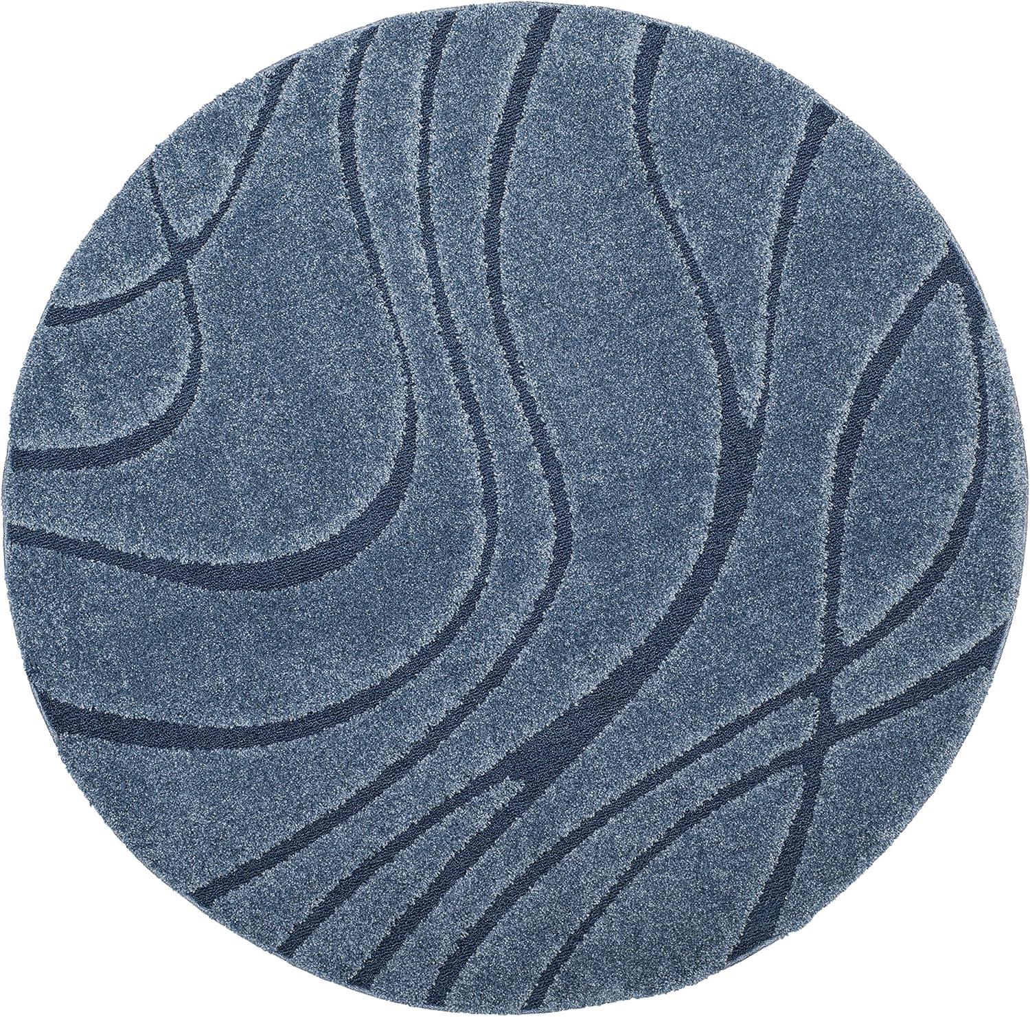 image:imageSAFAVIEH Area Rug 8x10 Florida Shag Collection Large Grey amp Grey NonShedding amp Easy Cleaning Plush Thick Pile Ideal for Living Room Bedroom Dining Space SG471080Light BlueBlue