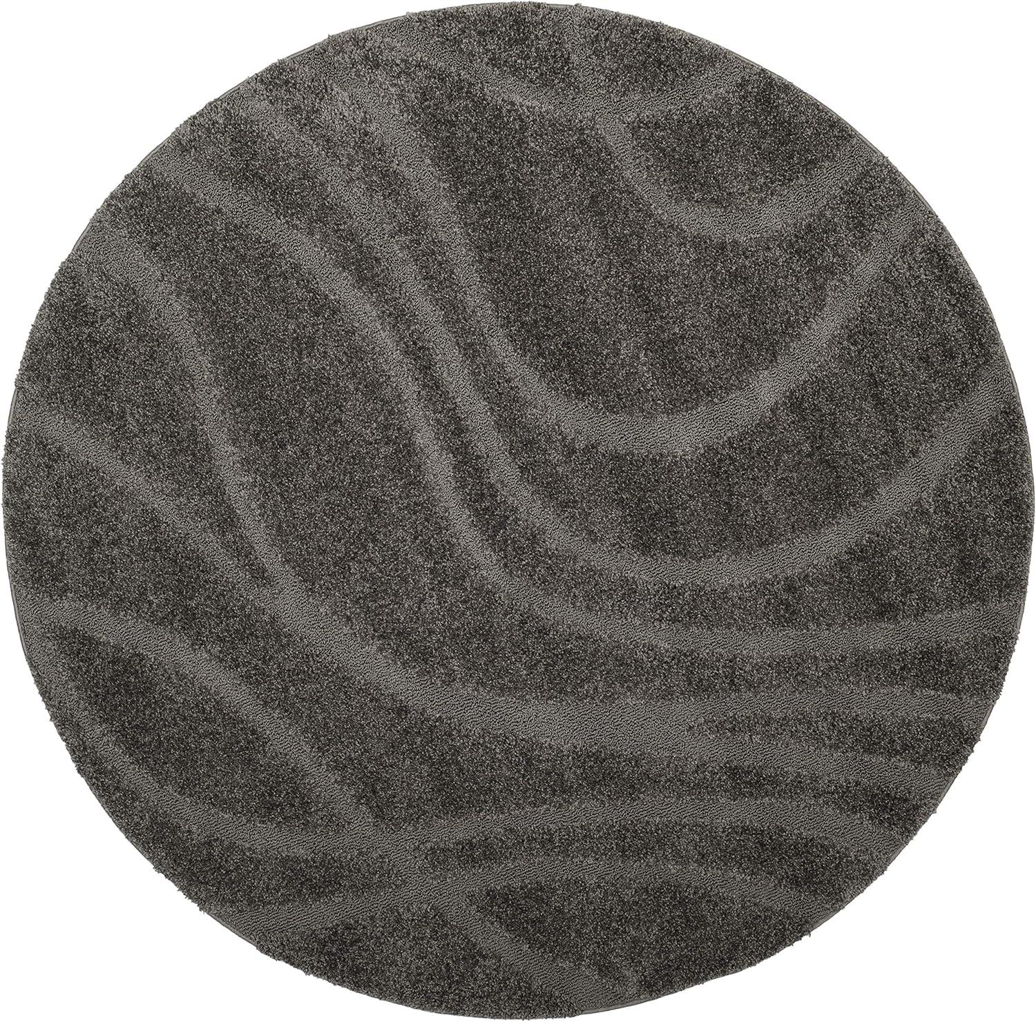 image:imageSAFAVIEH Area Rug 8x10 Florida Shag Collection Large Grey amp Grey NonShedding amp Easy Cleaning Plush Thick Pile Ideal for Living Room Bedroom Dining Space SG471080Grey