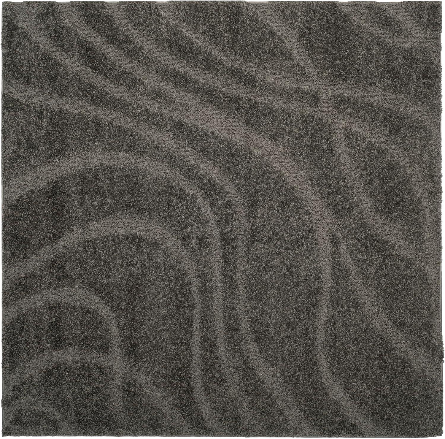 image:imageSAFAVIEH Area Rug 8x10 Florida Shag Collection Large Grey amp Grey NonShedding amp Easy Cleaning Plush Thick Pile Ideal for Living Room Bedroom Dining Space SG471080Grey