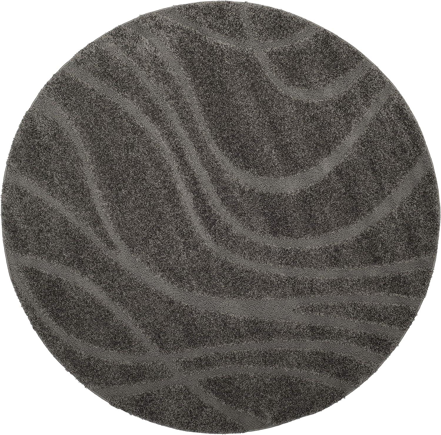 image:imageSAFAVIEH Area Rug 8x10 Florida Shag Collection Large Grey amp Grey NonShedding amp Easy Cleaning Plush Thick Pile Ideal for Living Room Bedroom Dining Space SG471080Grey