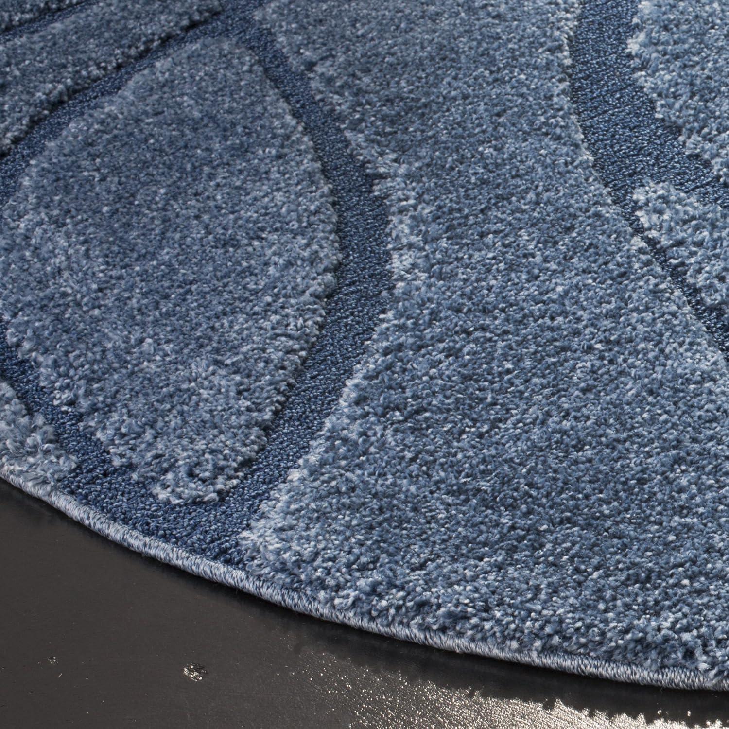 image:imageSAFAVIEH Area Rug 8x10 Florida Shag Collection Large Grey amp Grey NonShedding amp Easy Cleaning Plush Thick Pile Ideal for Living Room Bedroom Dining Space SG471080Light BlueBlue