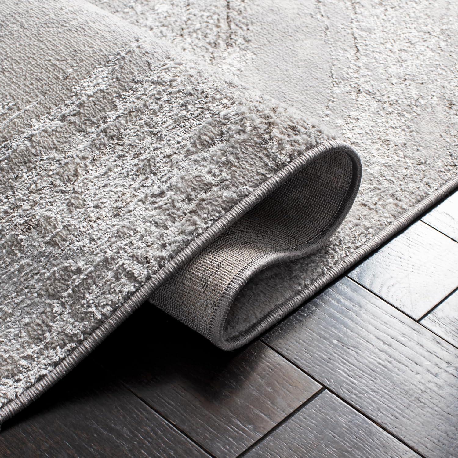 image:imageSAFAVIEH Area Rug 8x10 Orchard Collection Large Grey amp Gold Modern Abstract Design NonShedding amp Easy Cleaning Ideal for Living Room Bedroom Office Dining Space ORC617HGreyLight Grey