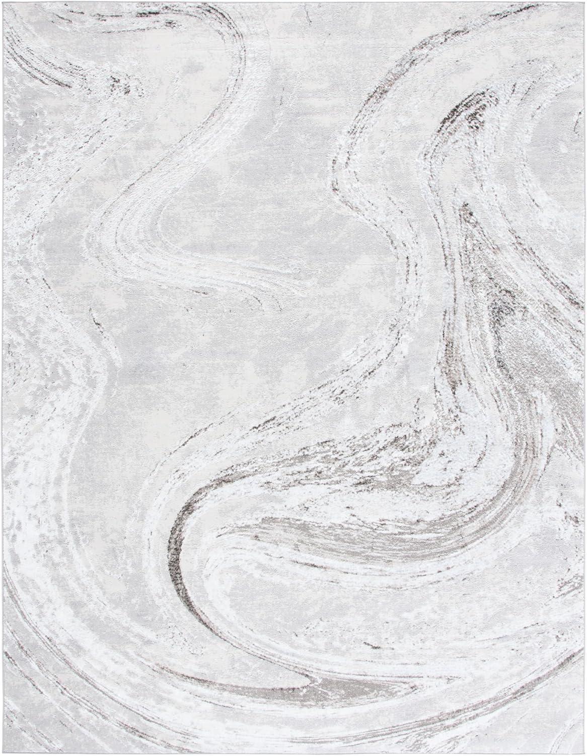 image:imageSAFAVIEH Area Rug 8x10 Orchard Collection Large Grey amp Gold Modern Abstract Design NonShedding amp Easy Cleaning Ideal for Living Room Bedroom Office Dining Space ORC617HGreyLight Grey