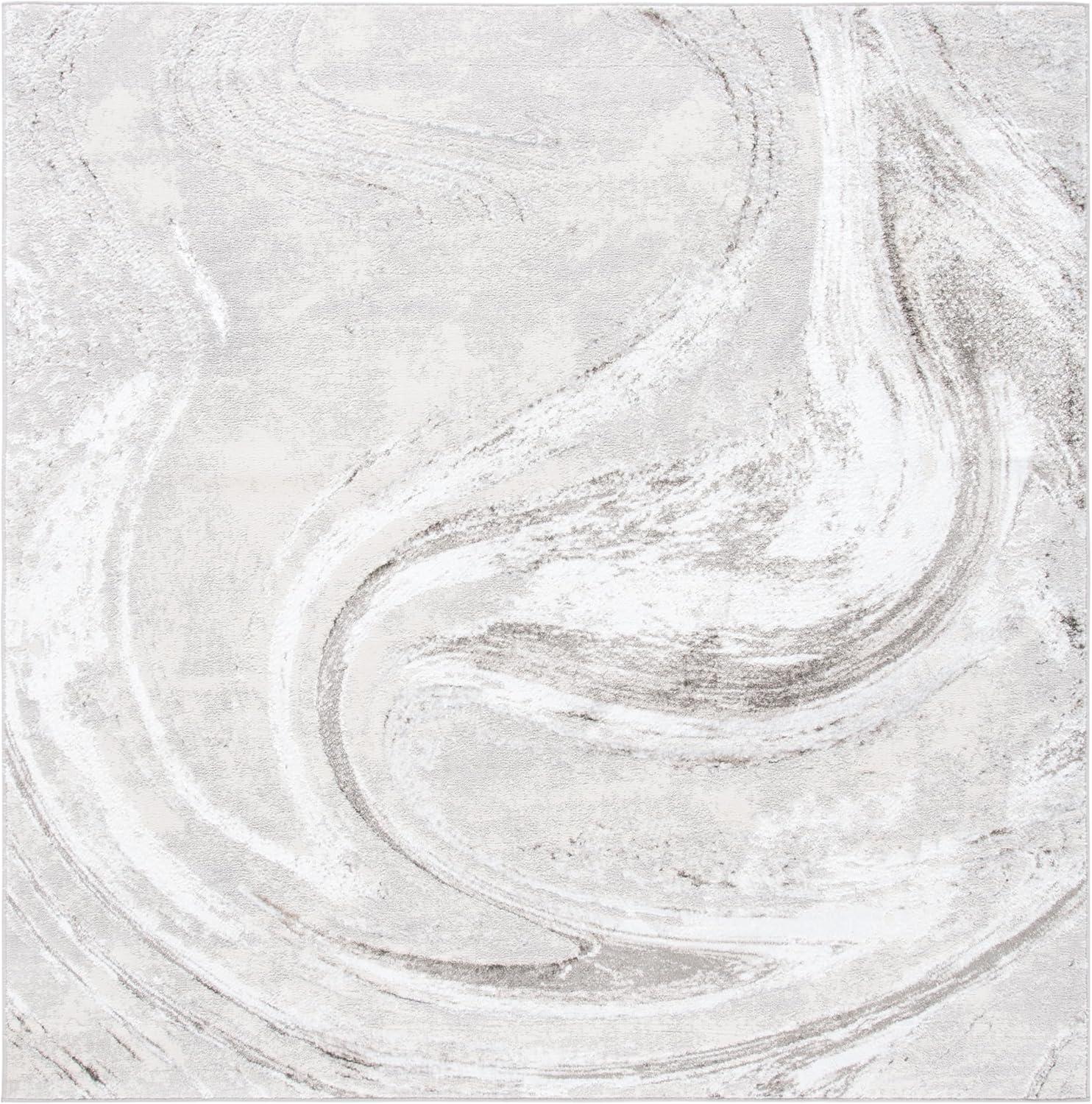 image:imageSAFAVIEH Area Rug 8x10 Orchard Collection Large Grey amp Gold Modern Abstract Design NonShedding amp Easy Cleaning Ideal for Living Room Bedroom Office Dining Space ORC617HGreyLight Grey