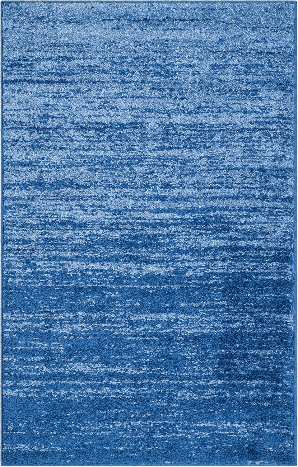 image:imageSAFAVIEH Area Rug 9x12 Adirondack Collection Large Navy amp Grey Modern Ombre Design Non Shedding amp Easy to Clean Ideal for Living Room Bedroom Office Dining Space ADR113ELight BlueDark Blue