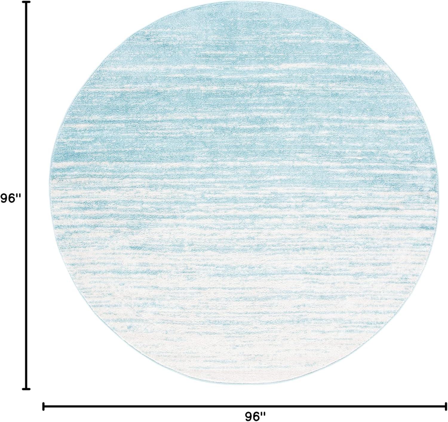 image:imageSAFAVIEH Area Rug 9x12 Adirondack Collection Large Navy amp Grey Modern Ombre Design Non Shedding amp Easy to Clean Ideal for Living Room Bedroom Office Dining Space ADR113EAquaIvory