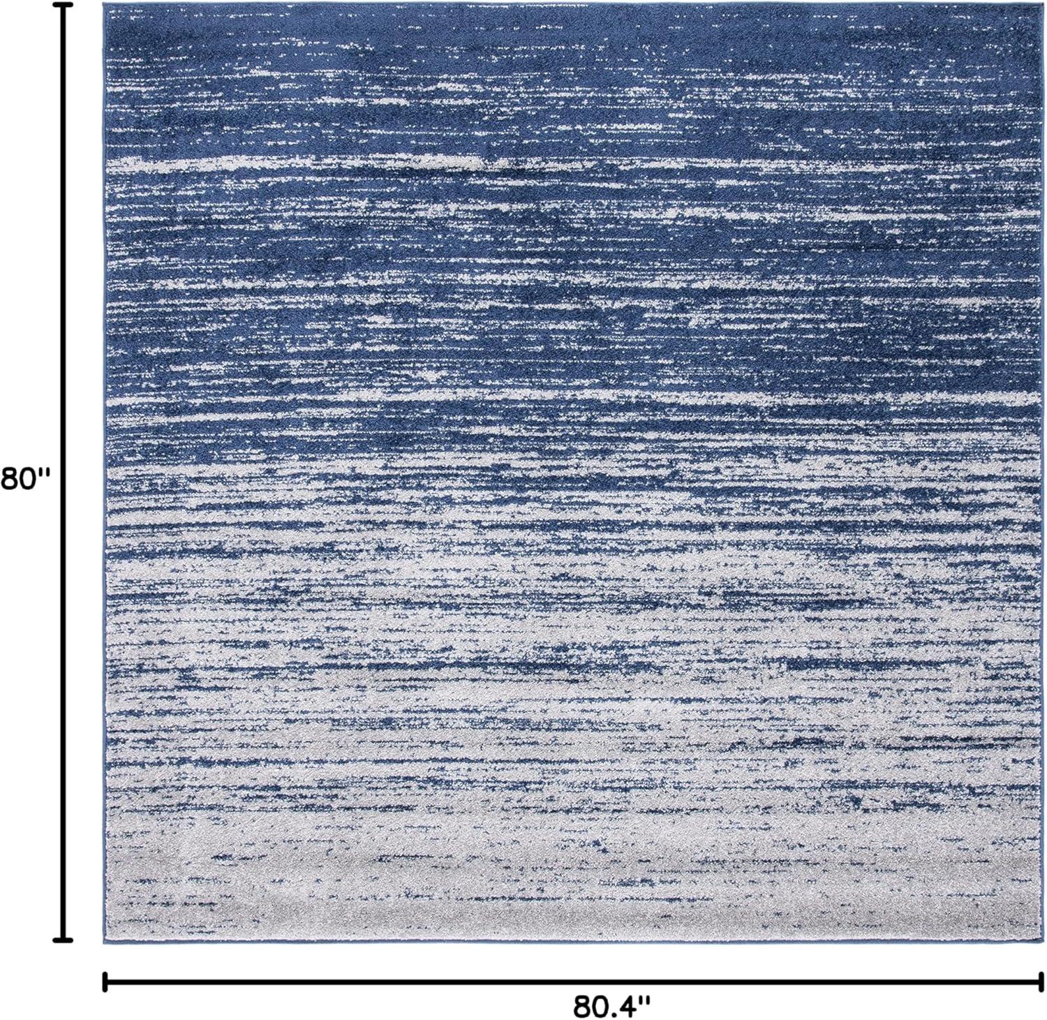 image:imageSAFAVIEH Area Rug 9x12 Adirondack Collection Large Navy amp Grey Modern Ombre Design Non Shedding amp Easy to Clean Ideal for Living Room Bedroom Office Dining Space ADR113ENavyGrey