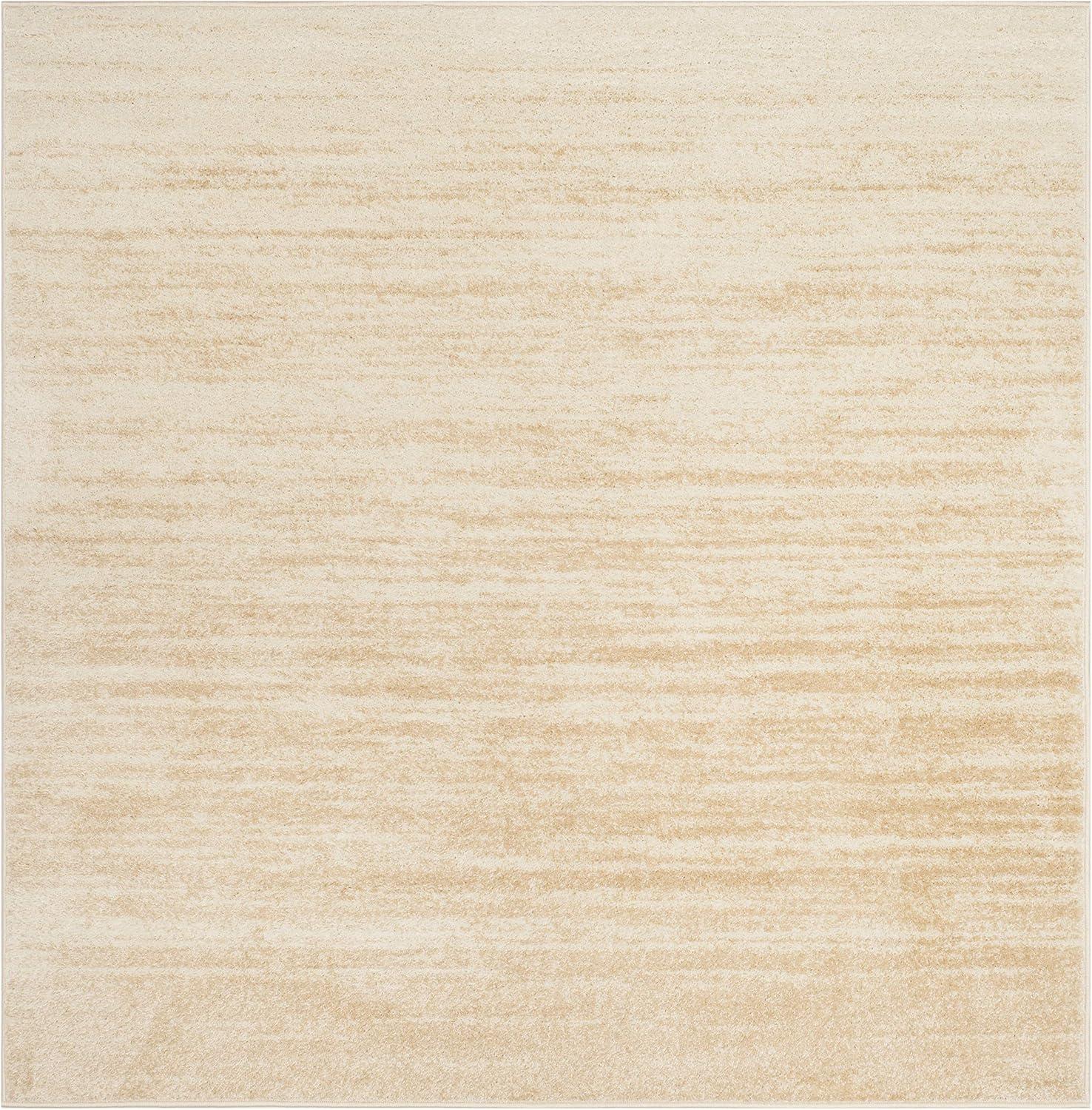 image:imageSAFAVIEH Area Rug 9x12 Adirondack Collection Large Navy amp Grey Modern Ombre Design Non Shedding amp Easy to Clean Ideal for Living Room Bedroom Office Dining Space ADR113EChampagneCream