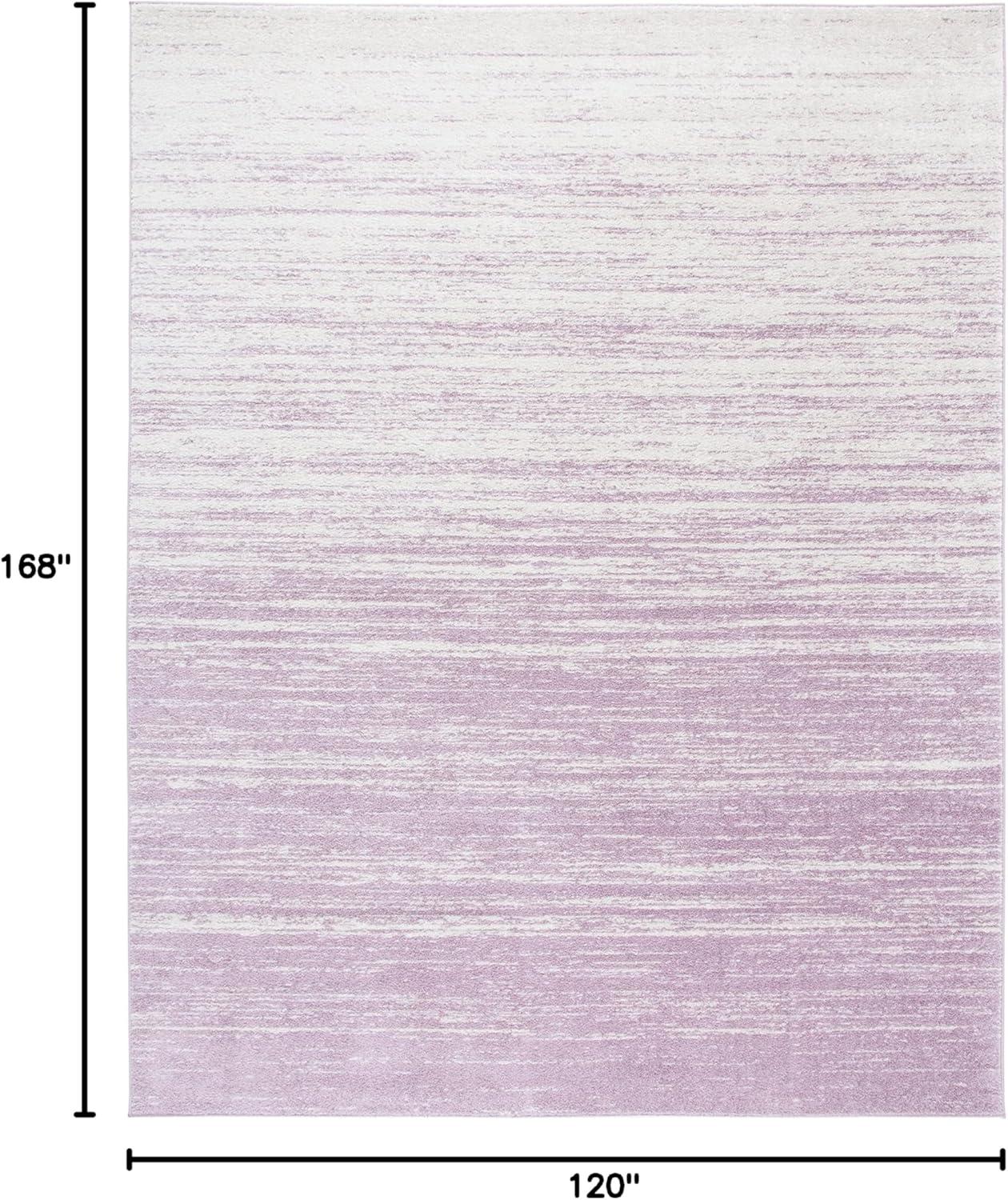 image:imageSAFAVIEH Area Rug 9x12 Adirondack Collection Large Navy amp Grey Modern Ombre Design Non Shedding amp Easy to Clean Ideal for Living Room Bedroom Office Dining Space ADR113ECreamPurple