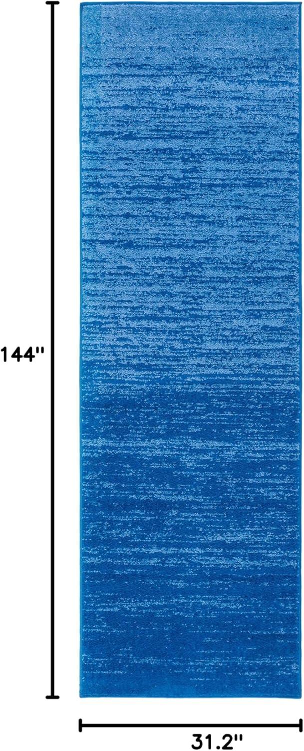 image:imageSAFAVIEH Area Rug 9x12 Adirondack Collection Large Navy amp Grey Modern Ombre Design Non Shedding amp Easy to Clean Ideal for Living Room Bedroom Office Dining Space ADR113ELight BlueDark Blue