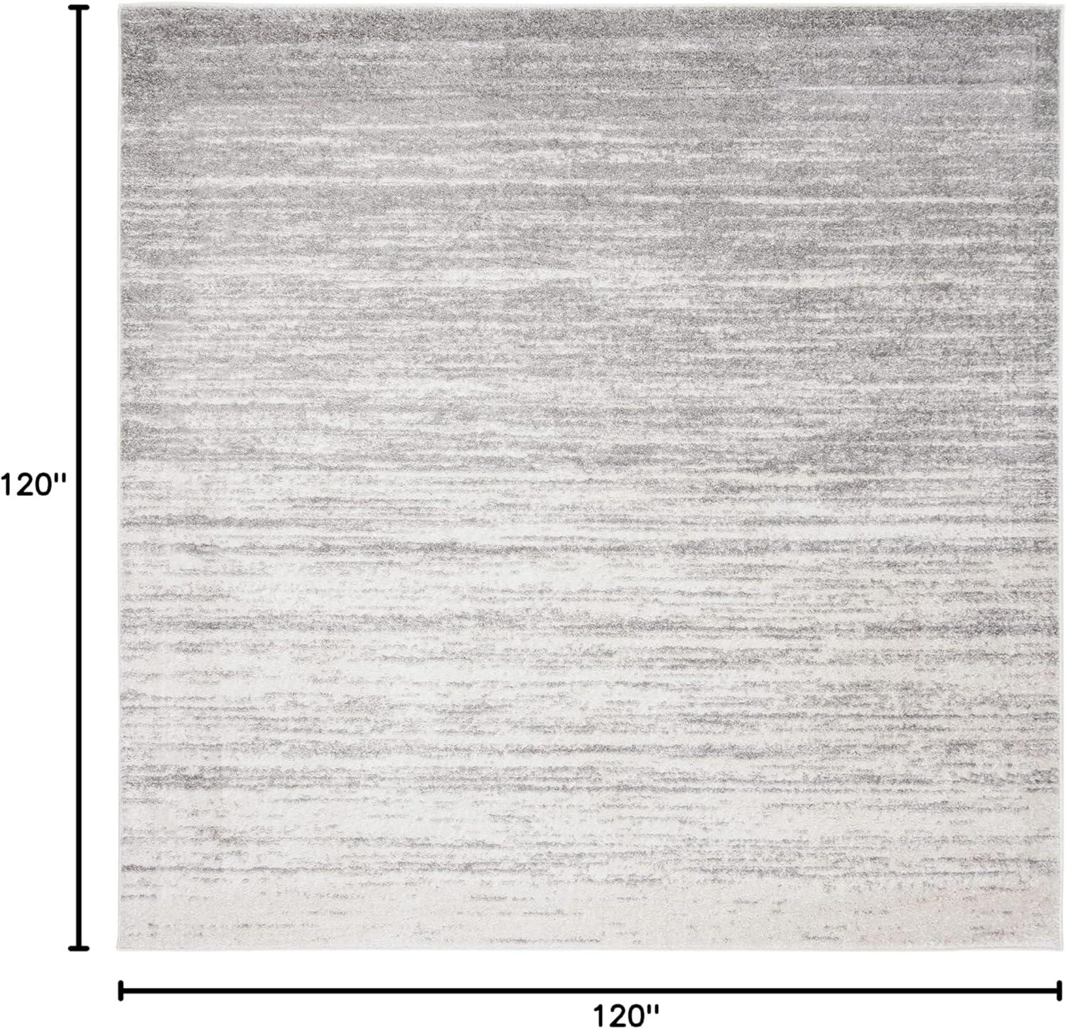 image:imageSAFAVIEH Area Rug 9x12 Adirondack Collection Large Navy amp Grey Modern Ombre Design Non Shedding amp Easy to Clean Ideal for Living Room Bedroom Office Dining Space ADR113EIvorySilver