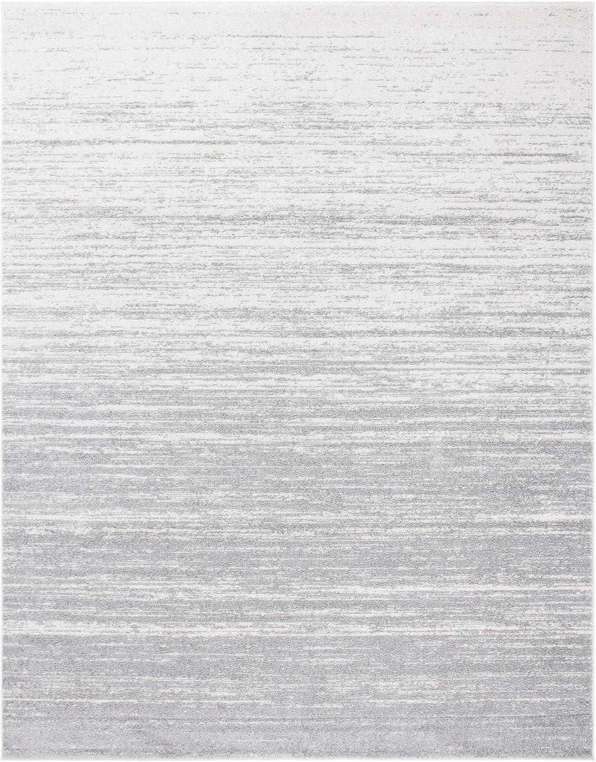 image:imageSAFAVIEH Area Rug 9x12 Adirondack Collection Large Navy amp Grey Modern Ombre Design Non Shedding amp Easy to Clean Ideal for Living Room Bedroom Office Dining Space ADR113ELight GreyGrey