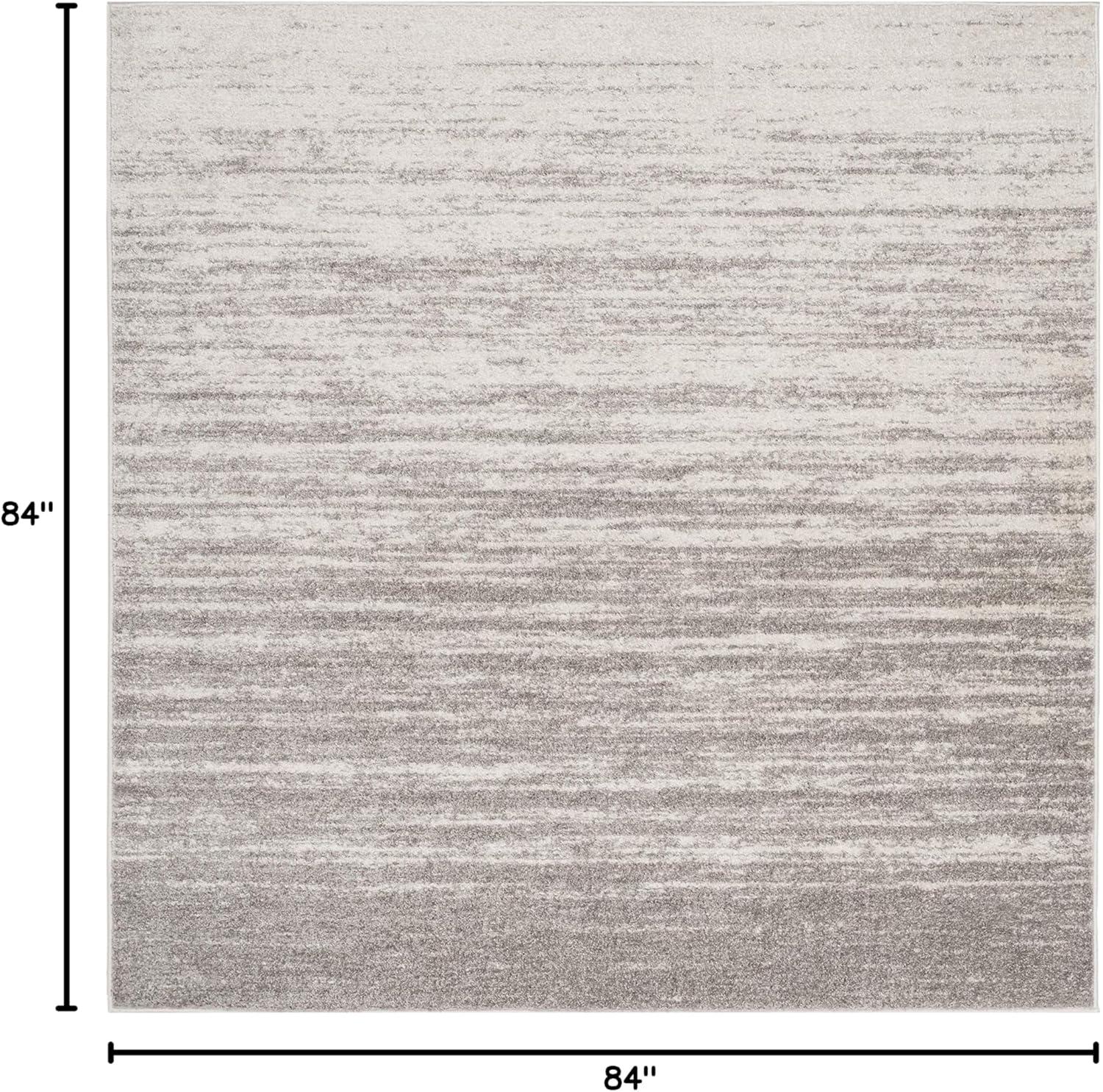 image:imageSAFAVIEH Area Rug 9x12 Adirondack Collection Large Navy amp Grey Modern Ombre Design Non Shedding amp Easy to Clean Ideal for Living Room Bedroom Office Dining Space ADR113ELight GreyGrey