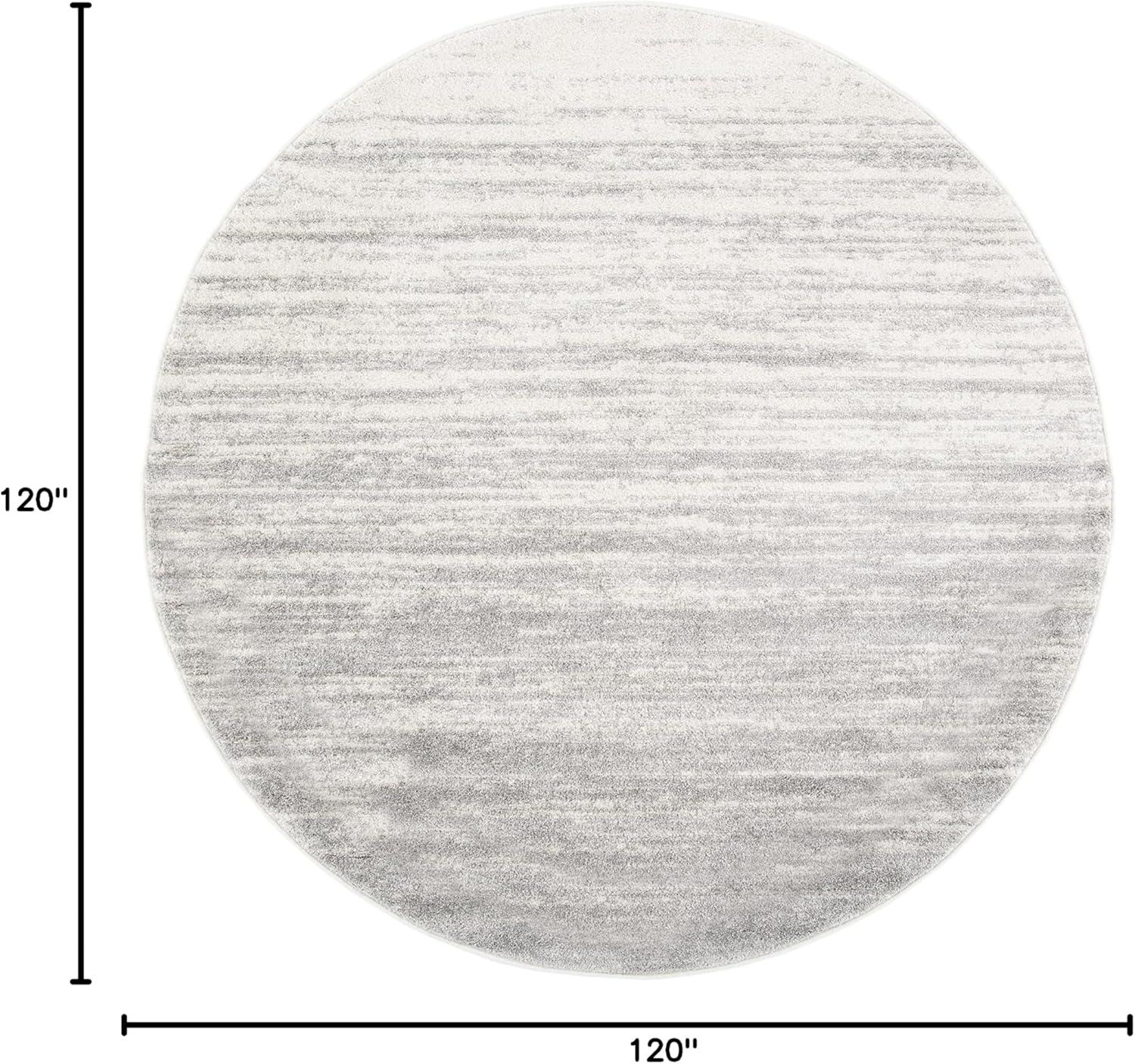 image:imageSAFAVIEH Area Rug 9x12 Adirondack Collection Large Navy amp Grey Modern Ombre Design Non Shedding amp Easy to Clean Ideal for Living Room Bedroom Office Dining Space ADR113EIvorySilver