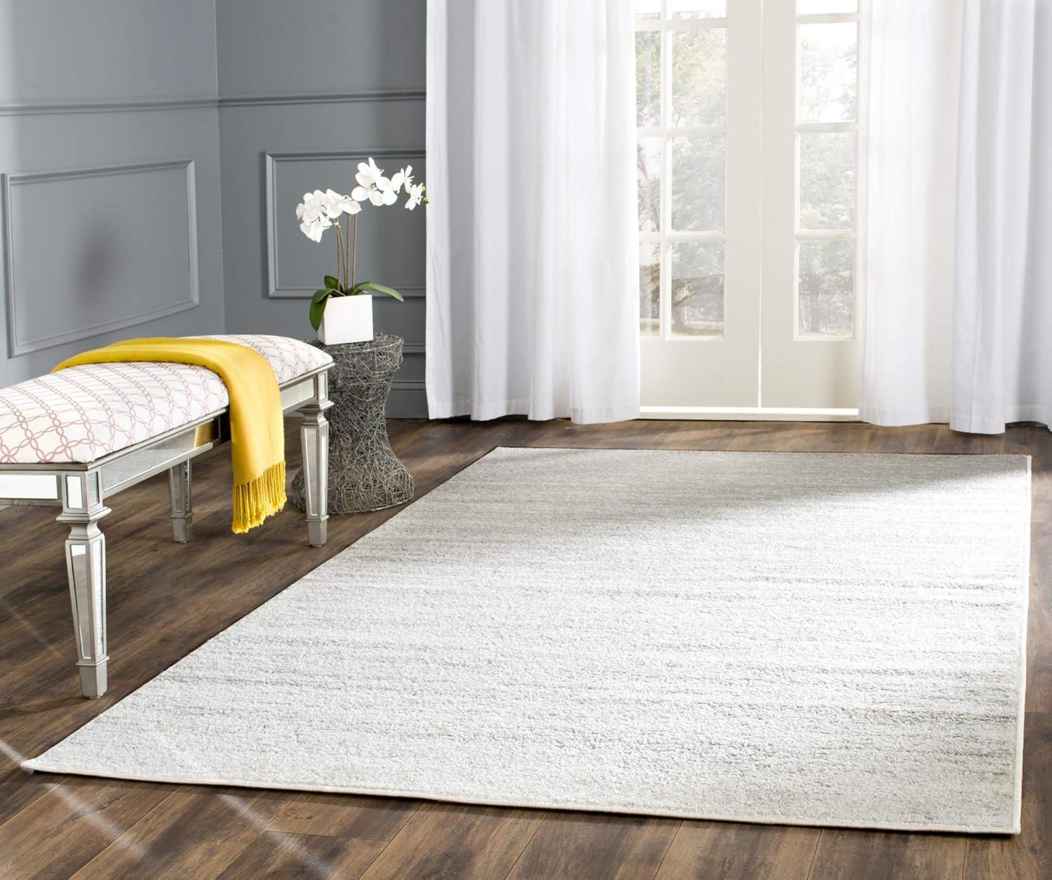 image:imageSAFAVIEH Area Rug 9x12 Adirondack Collection Large Navy amp Grey Modern Ombre Design Non Shedding amp Easy to Clean Ideal for Living Room Bedroom Office Dining Space ADR113ELight BlueDark Blue