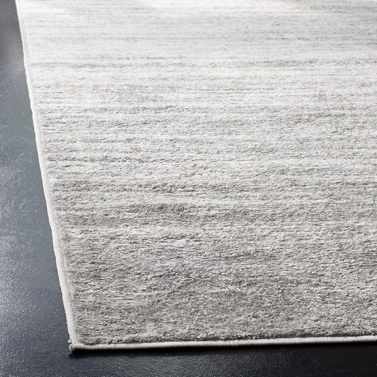 image:imageSAFAVIEH Area Rug 9x12 Adirondack Collection Large Navy amp Grey Modern Ombre Design Non Shedding amp Easy to Clean Ideal for Living Room Bedroom Office Dining Space ADR113EIvorySilver