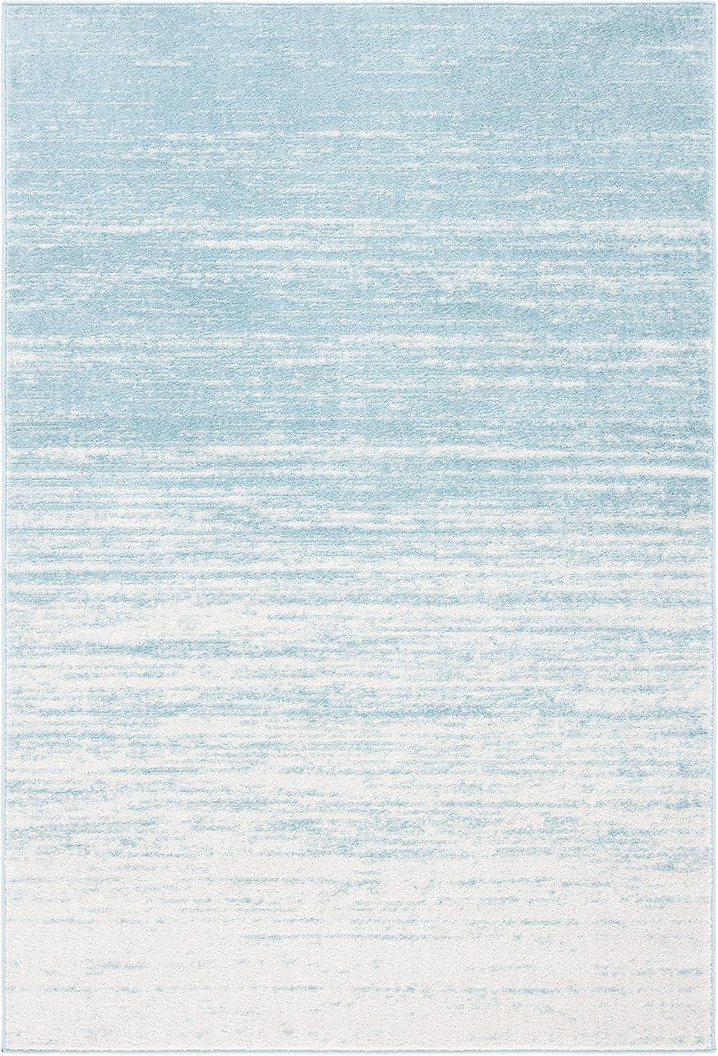 image:imageSAFAVIEH Area Rug 9x12 Adirondack Collection Large Navy amp Grey Modern Ombre Design Non Shedding amp Easy to Clean Ideal for Living Room Bedroom Office Dining Space ADR113EAquaIvory