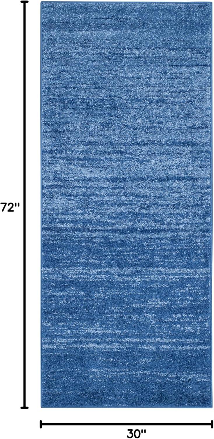 image:imageSAFAVIEH Area Rug 9x12 Adirondack Collection Large Navy amp Grey Modern Ombre Design Non Shedding amp Easy to Clean Ideal for Living Room Bedroom Office Dining Space ADR113ELight BlueDark Blue