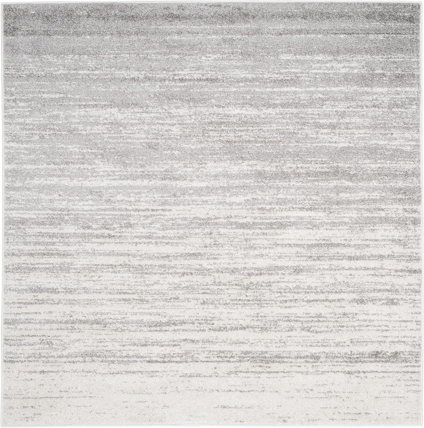 image:imageSAFAVIEH Area Rug 9x12 Adirondack Collection Large Navy amp Grey Modern Ombre Design Non Shedding amp Easy to Clean Ideal for Living Room Bedroom Office Dining Space ADR113EIvorySilver