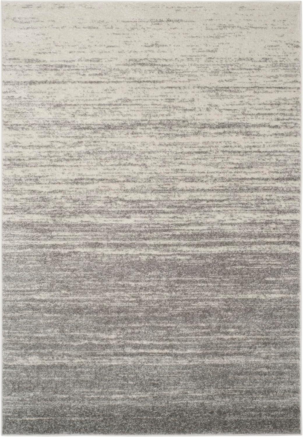 image:imageSAFAVIEH Area Rug 9x12 Adirondack Collection Large Navy amp Grey Modern Ombre Design Non Shedding amp Easy to Clean Ideal for Living Room Bedroom Office Dining Space ADR113ELight GreyGrey