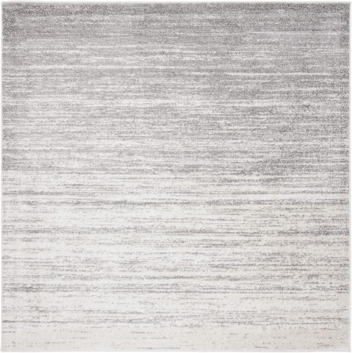 image:imageSAFAVIEH Area Rug 9x12 Adirondack Collection Large Navy amp Grey Modern Ombre Design Non Shedding amp Easy to Clean Ideal for Living Room Bedroom Office Dining Space ADR113EIvorySilver