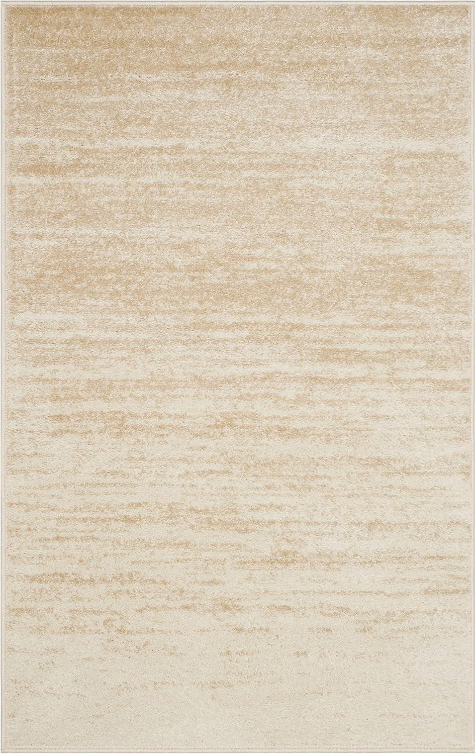 image:imageSAFAVIEH Area Rug 9x12 Adirondack Collection Large Navy amp Grey Modern Ombre Design Non Shedding amp Easy to Clean Ideal for Living Room Bedroom Office Dining Space ADR113EChampagneCream