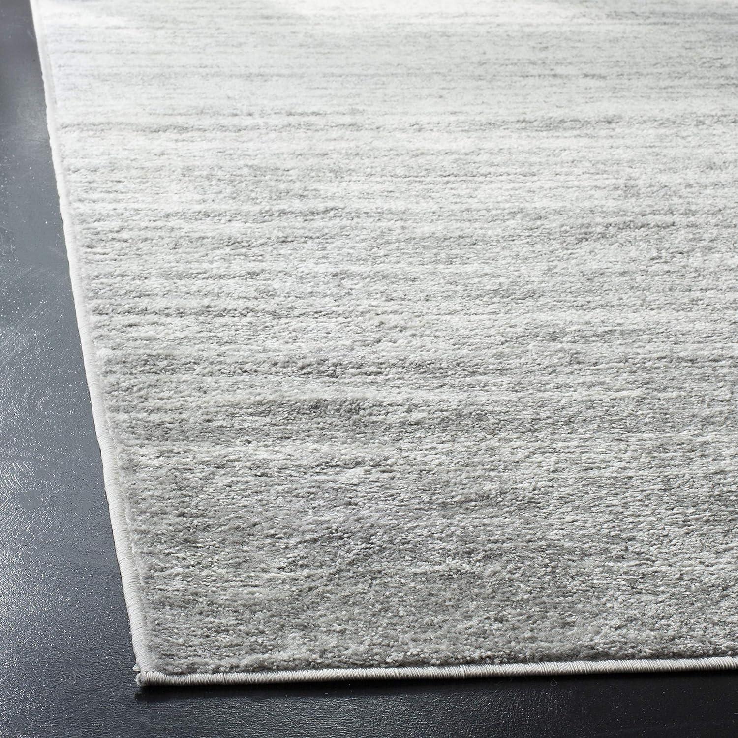 image:imageSAFAVIEH Area Rug 9x12 Adirondack Collection Large Navy amp Grey Modern Ombre Design Non Shedding amp Easy to Clean Ideal for Living Room Bedroom Office Dining Space ADR113EIvorySilver
