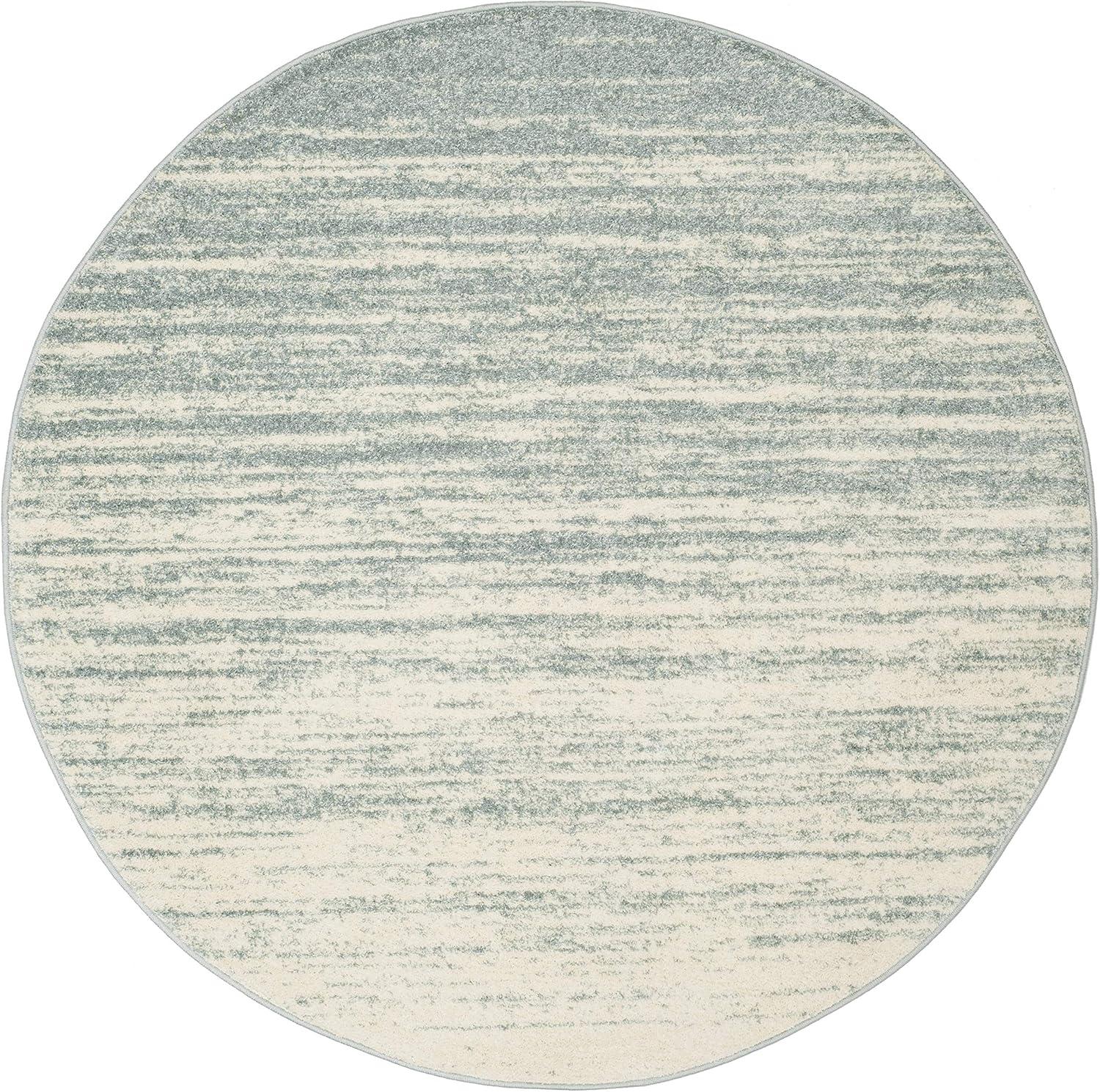 image:imageSAFAVIEH Area Rug 9x12 Adirondack Collection Large Navy amp Grey Modern Ombre Design Non Shedding amp Easy to Clean Ideal for Living Room Bedroom Office Dining Space ADR113ESlateCream