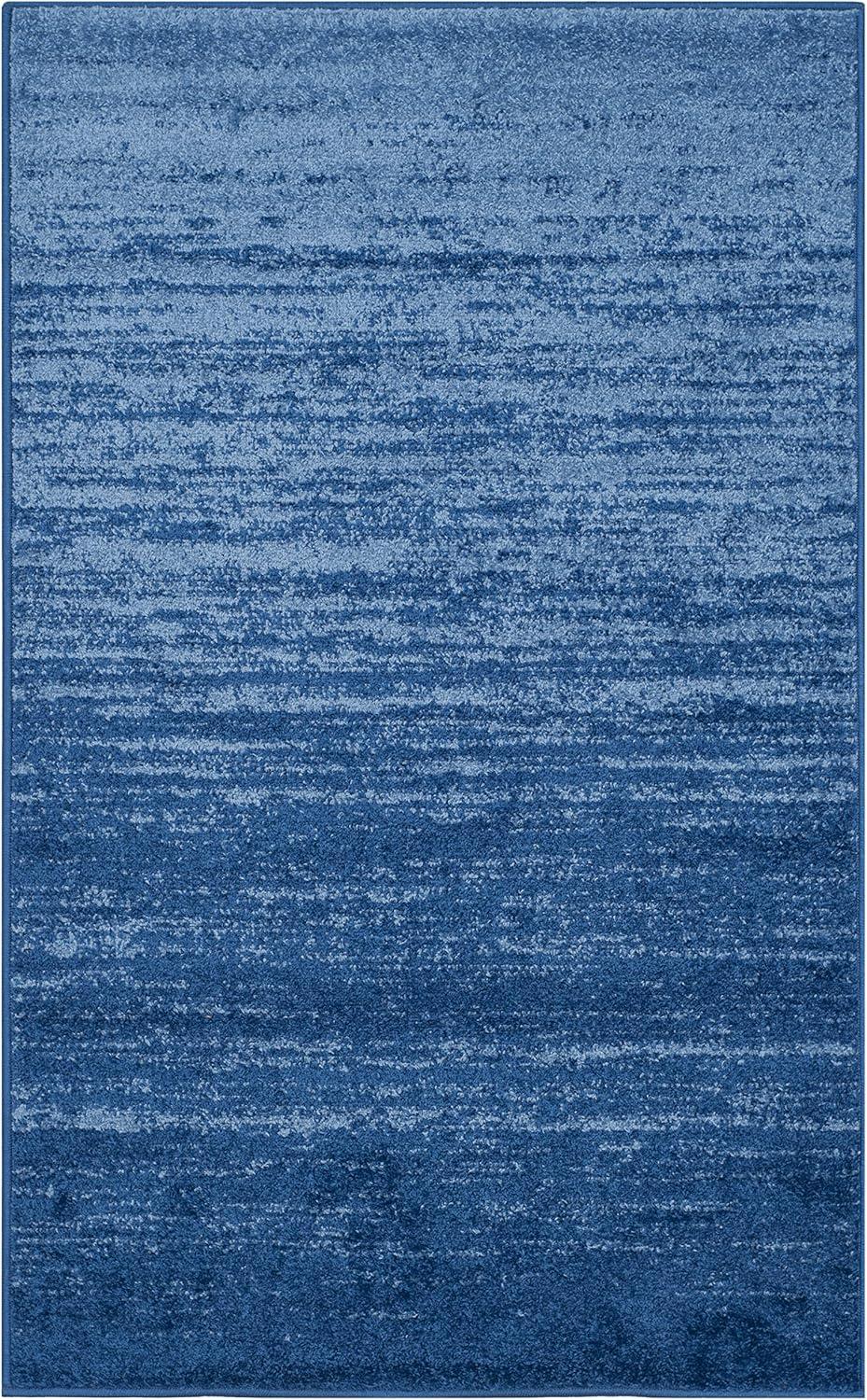 image:imageSAFAVIEH Area Rug 9x12 Adirondack Collection Large Navy amp Grey Modern Ombre Design Non Shedding amp Easy to Clean Ideal for Living Room Bedroom Office Dining Space ADR113ELight BlueDark Blue