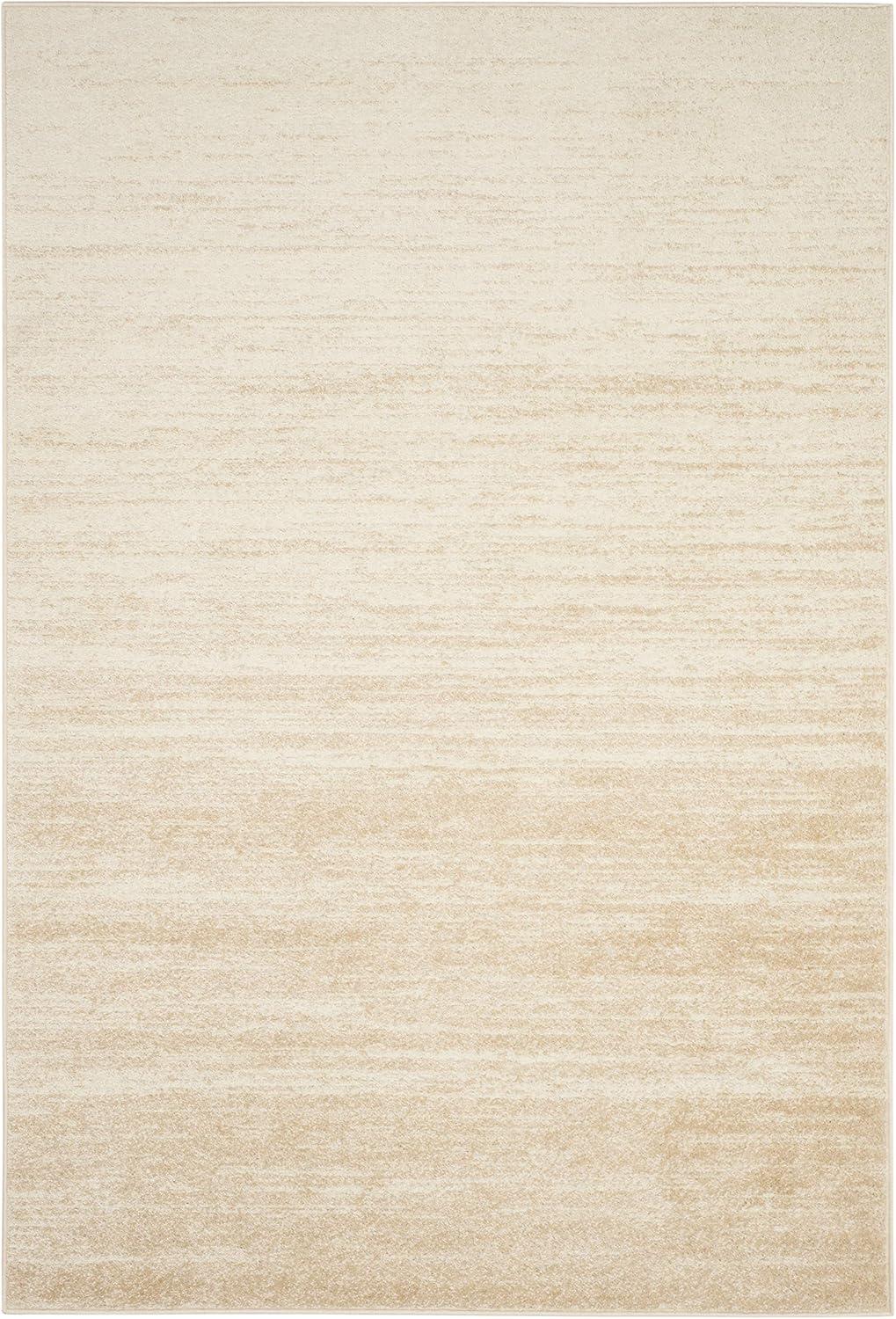 image:imageSAFAVIEH Area Rug 9x12 Adirondack Collection Large Navy amp Grey Modern Ombre Design Non Shedding amp Easy to Clean Ideal for Living Room Bedroom Office Dining Space ADR113EChampagneCream