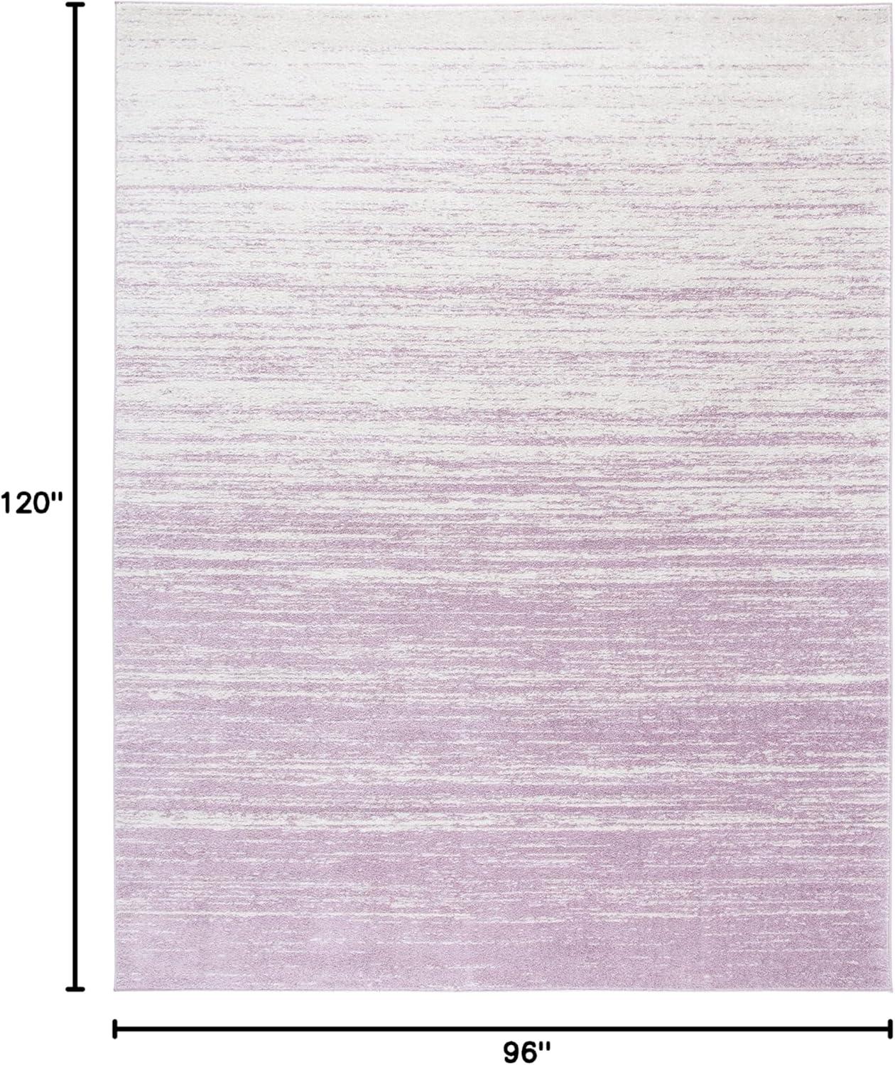 image:imageSAFAVIEH Area Rug 9x12 Adirondack Collection Large Navy amp Grey Modern Ombre Design Non Shedding amp Easy to Clean Ideal for Living Room Bedroom Office Dining Space ADR113ECreamPurple