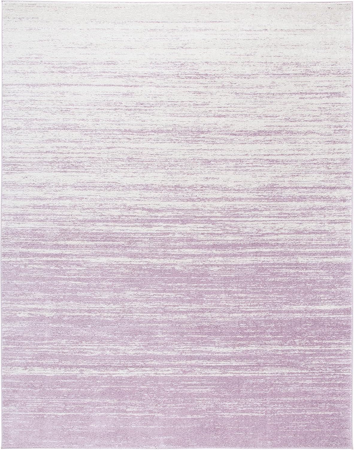 image:imageSAFAVIEH Area Rug 9x12 Adirondack Collection Large Navy amp Grey Modern Ombre Design Non Shedding amp Easy to Clean Ideal for Living Room Bedroom Office Dining Space ADR113ECreamPurple