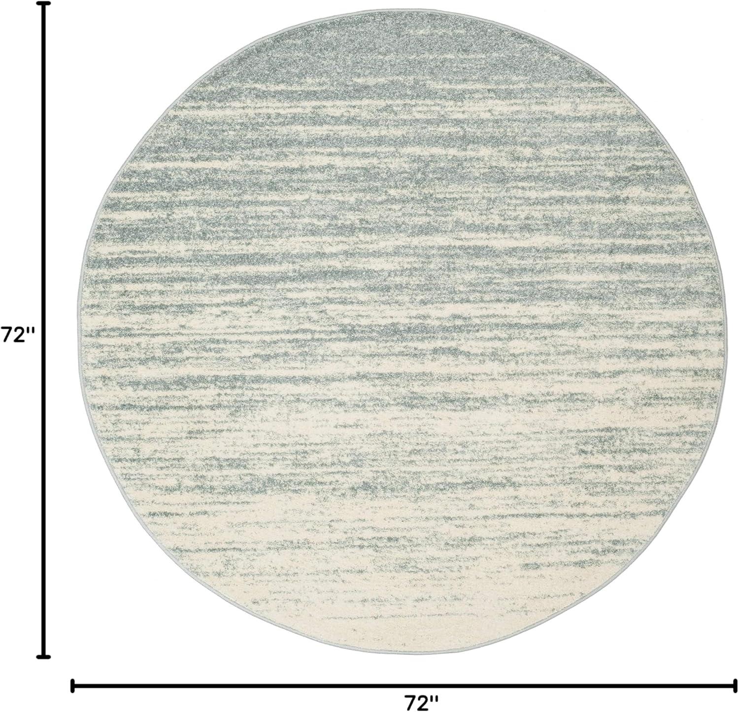 image:imageSAFAVIEH Area Rug 9x12 Adirondack Collection Large Navy amp Grey Modern Ombre Design Non Shedding amp Easy to Clean Ideal for Living Room Bedroom Office Dining Space ADR113ESlateCream
