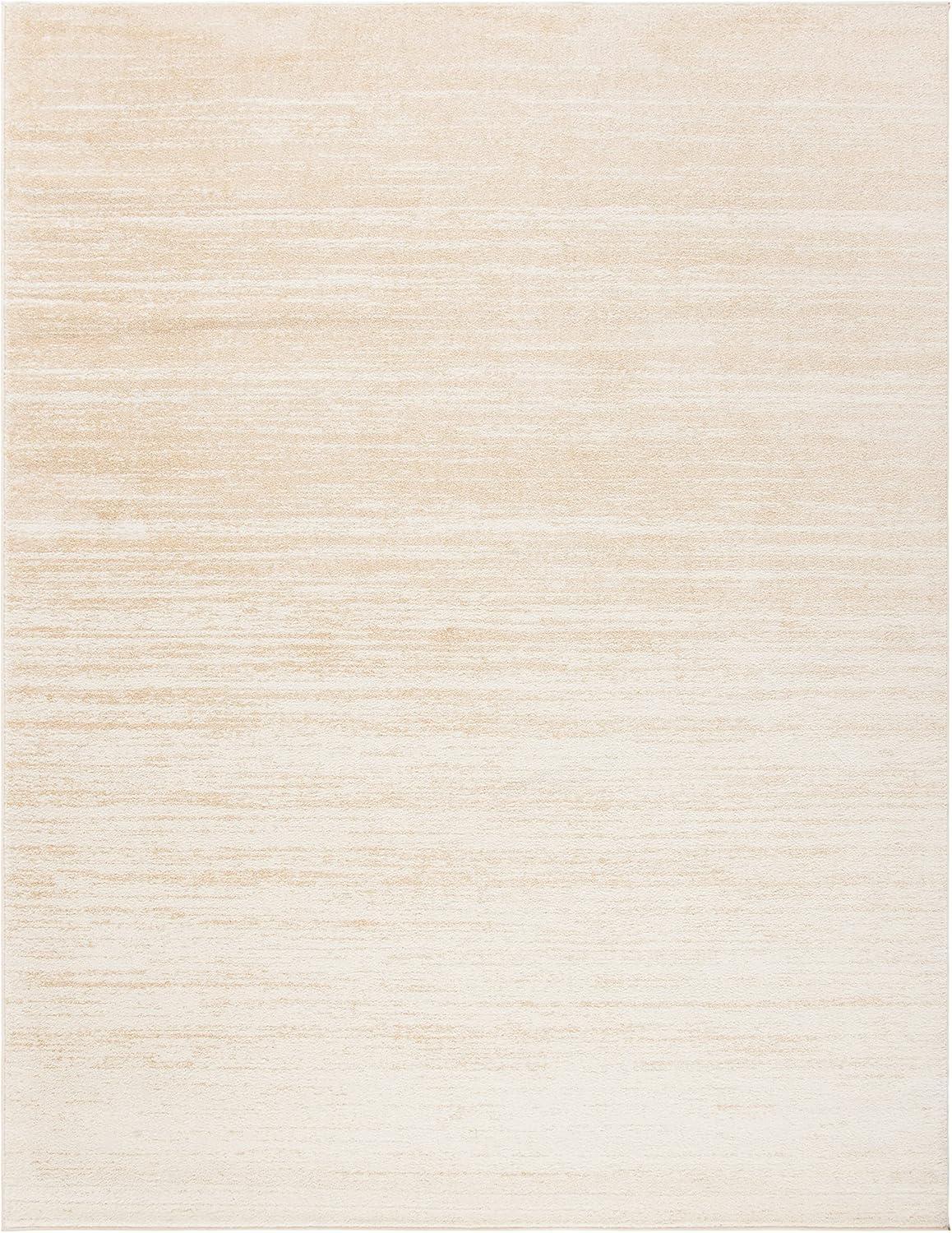 image:imageSAFAVIEH Area Rug 9x12 Adirondack Collection Large Navy amp Grey Modern Ombre Design Non Shedding amp Easy to Clean Ideal for Living Room Bedroom Office Dining Space ADR113EChampagneCream