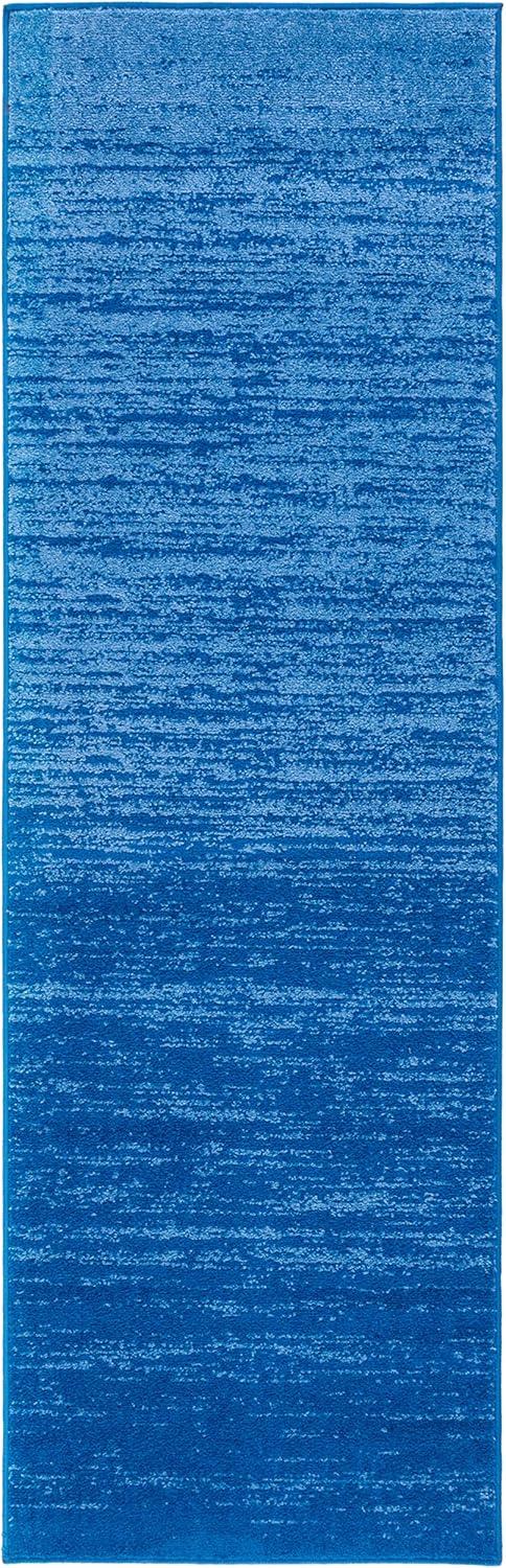 image:imageSAFAVIEH Area Rug 9x12 Adirondack Collection Large Navy amp Grey Modern Ombre Design Non Shedding amp Easy to Clean Ideal for Living Room Bedroom Office Dining Space ADR113ELight BlueDark Blue